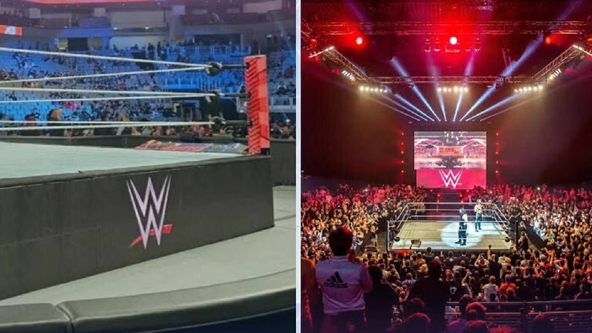 WWE ring and arena