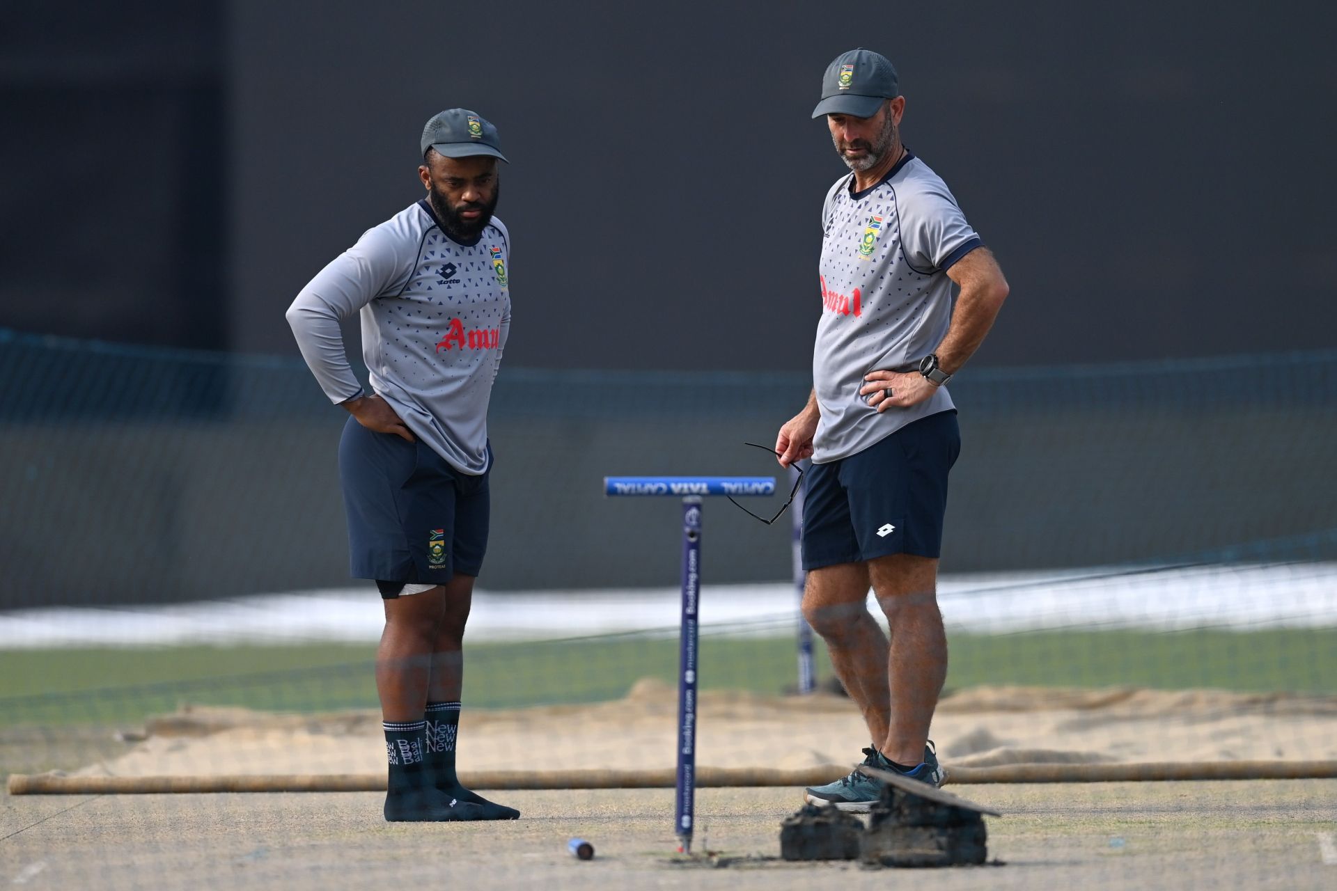 The pitch at Eden Gardens was low and slow at the World Cup