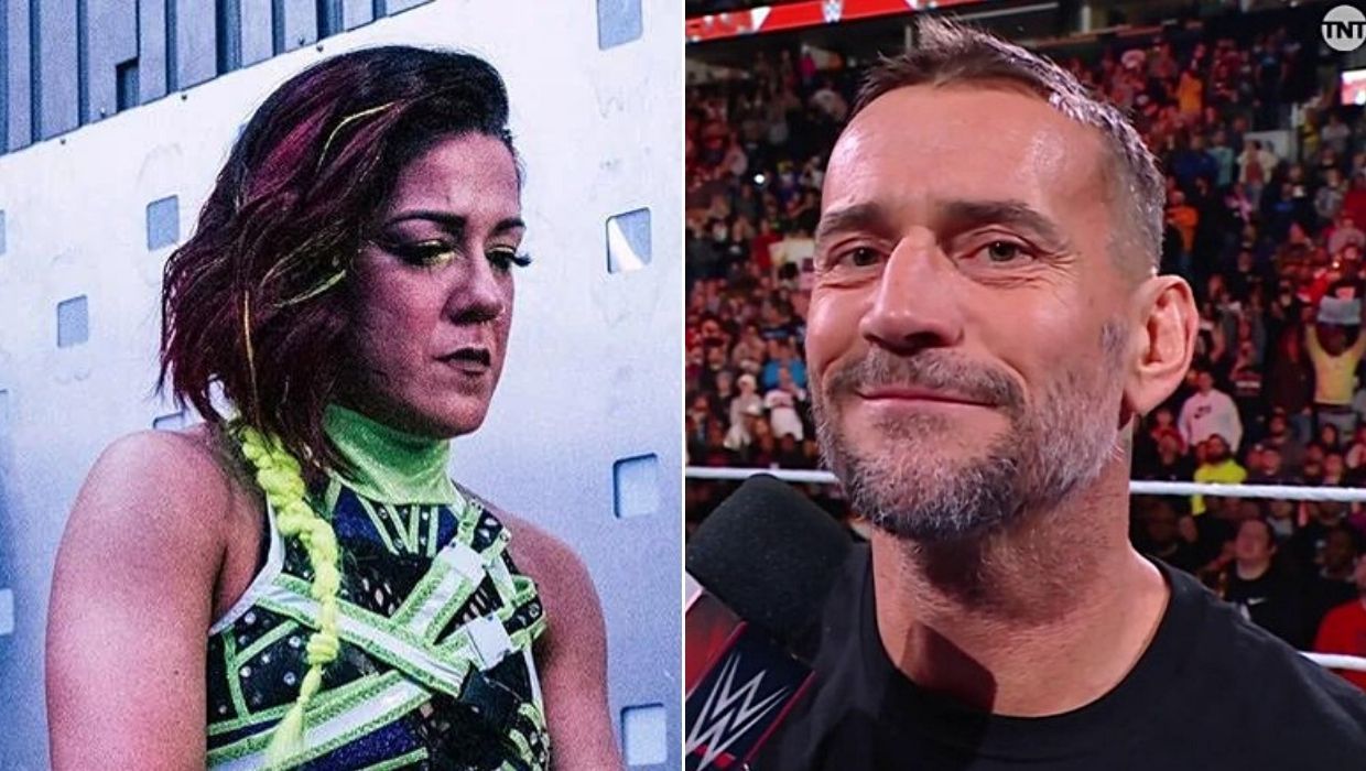 Bayley/Former WWE Champion CM Punk