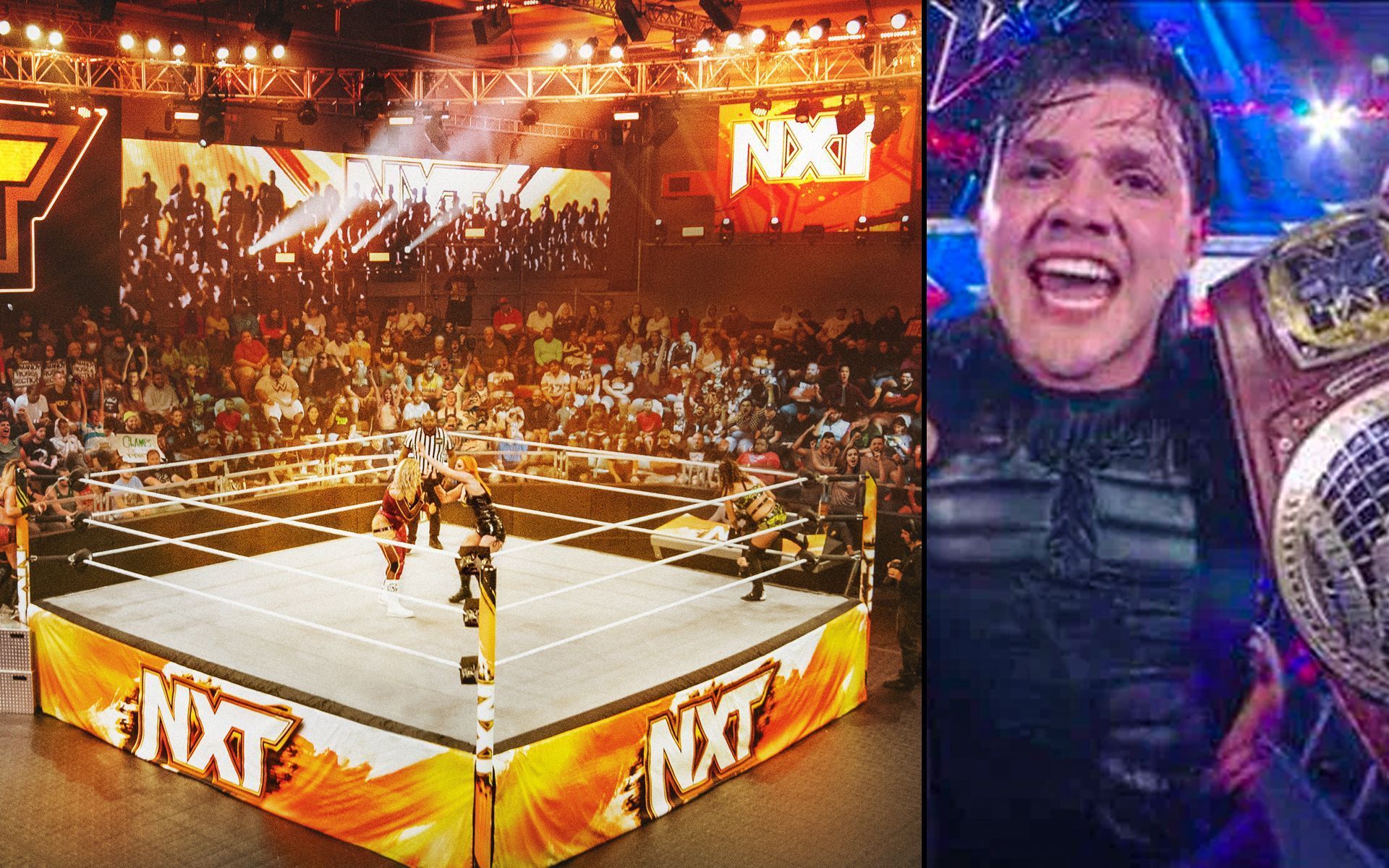 The upcoming edition of WWE NXT will be a taped show.