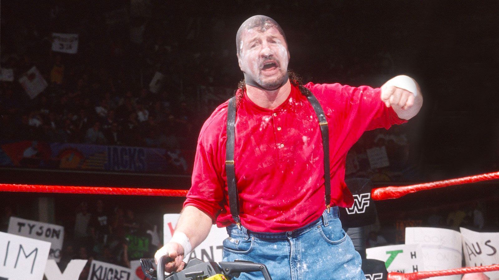 WWE Hall of Famer Terry Funk as Chainsaw Charlie