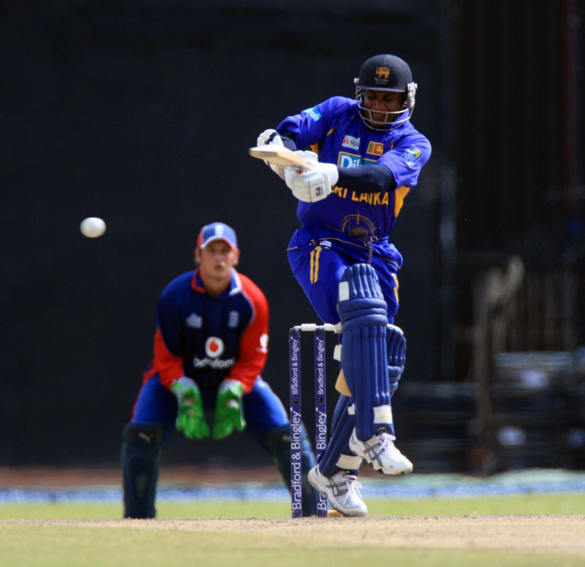 Sanath Jayasuriya of Sri Lanka.