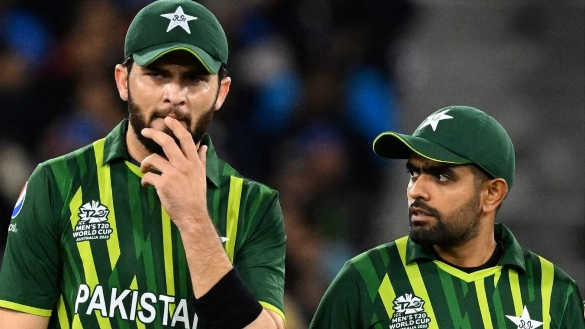 Shaheen Afridi and Babar Azam are integral part of the Pakistan set up across formats. (Pic: Twitter) 
