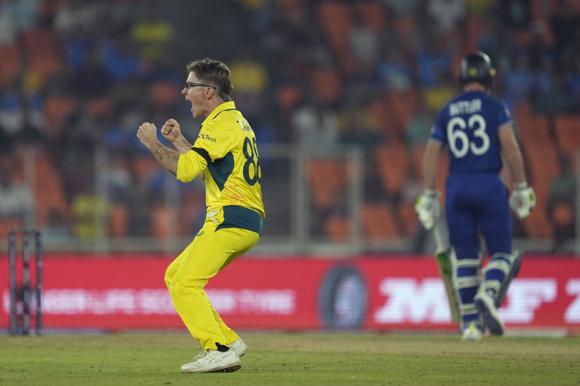 Adam Zampa has been among the wickets once again.