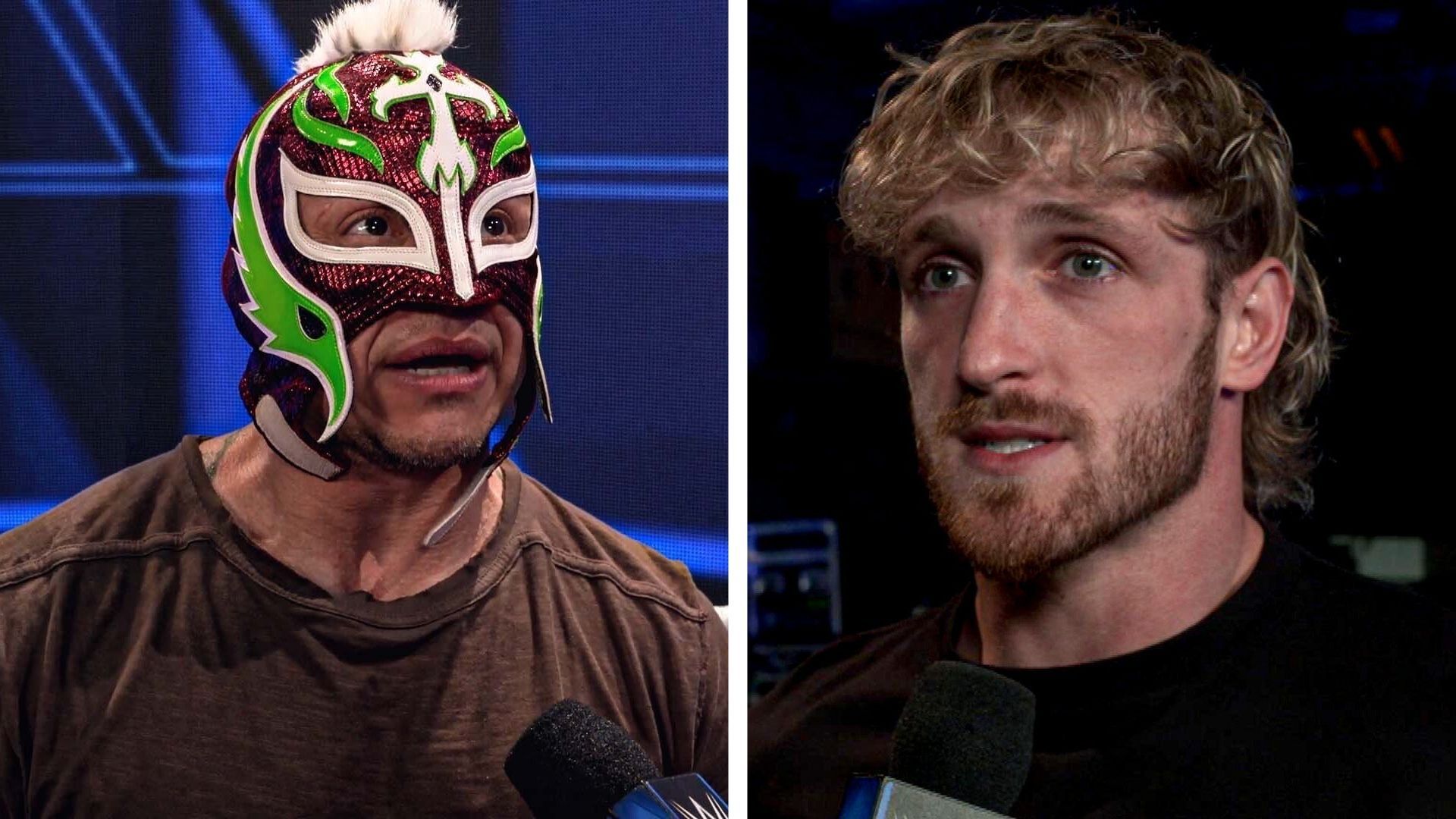 Rey Mysterio and Logan Paul have a special segment on WWE SmackDown