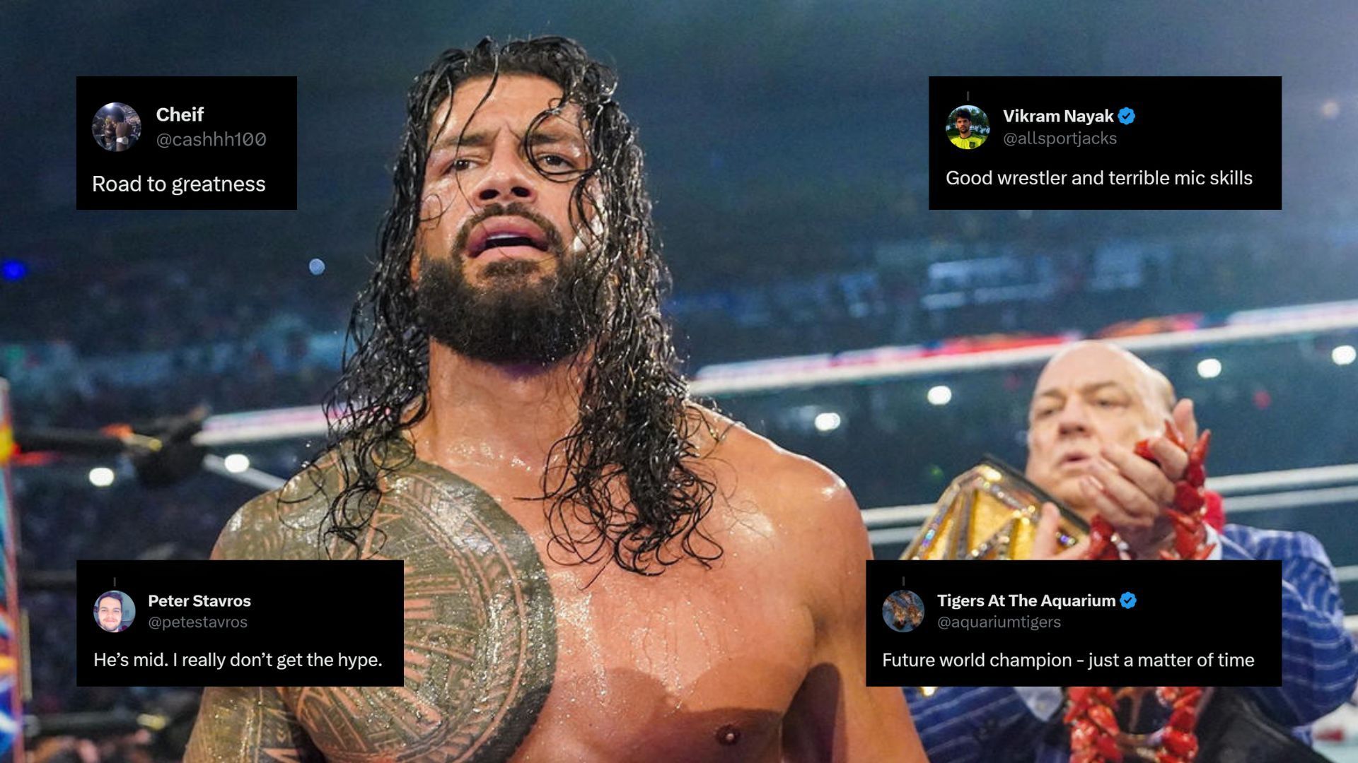 Roman Reigns is the current Undisputed WWE Universal Champion!