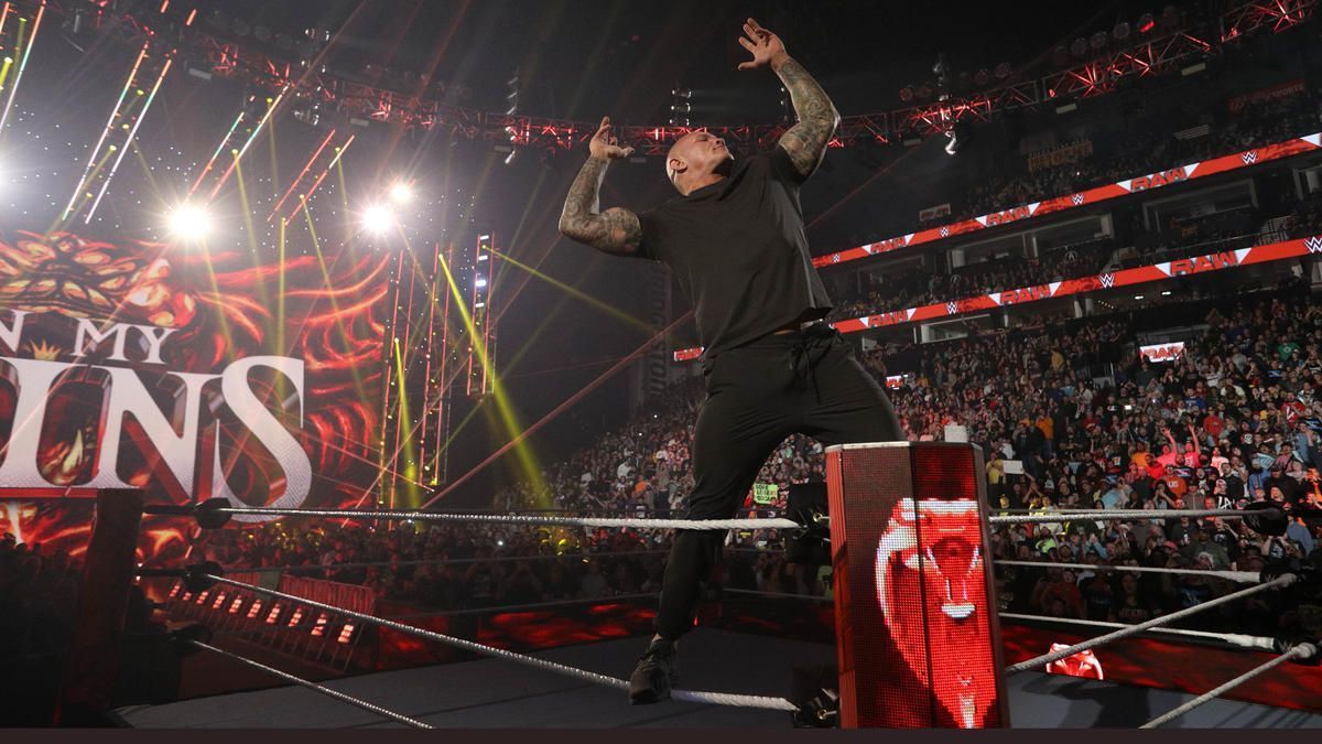 Randy Orton kicked off Monday Night RAW this week