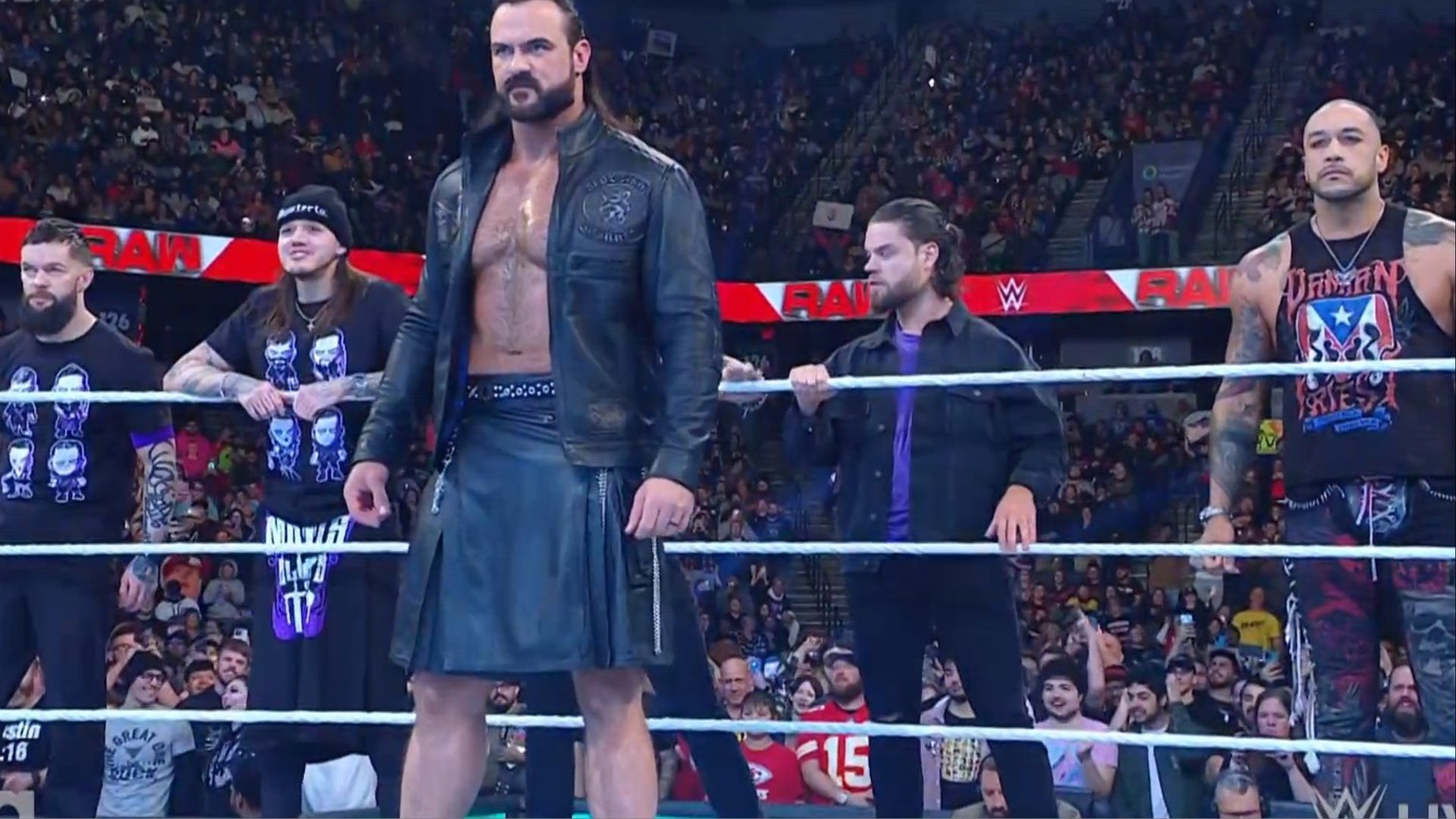 Drew McIntyre has not joined The Judgment Day on WWE RAW.