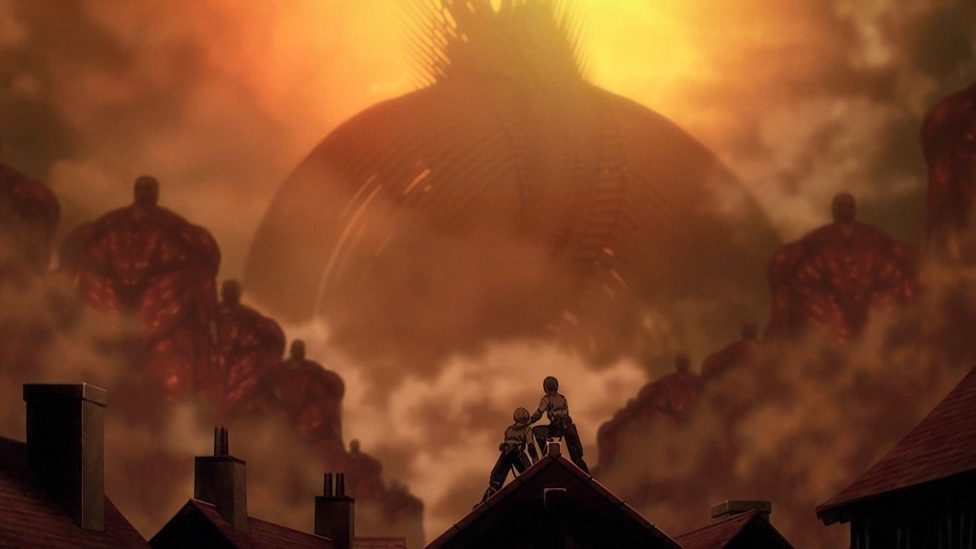 Attack on Titan finale dominates the internet hours before international premiere (Image via MAPPA Studios)