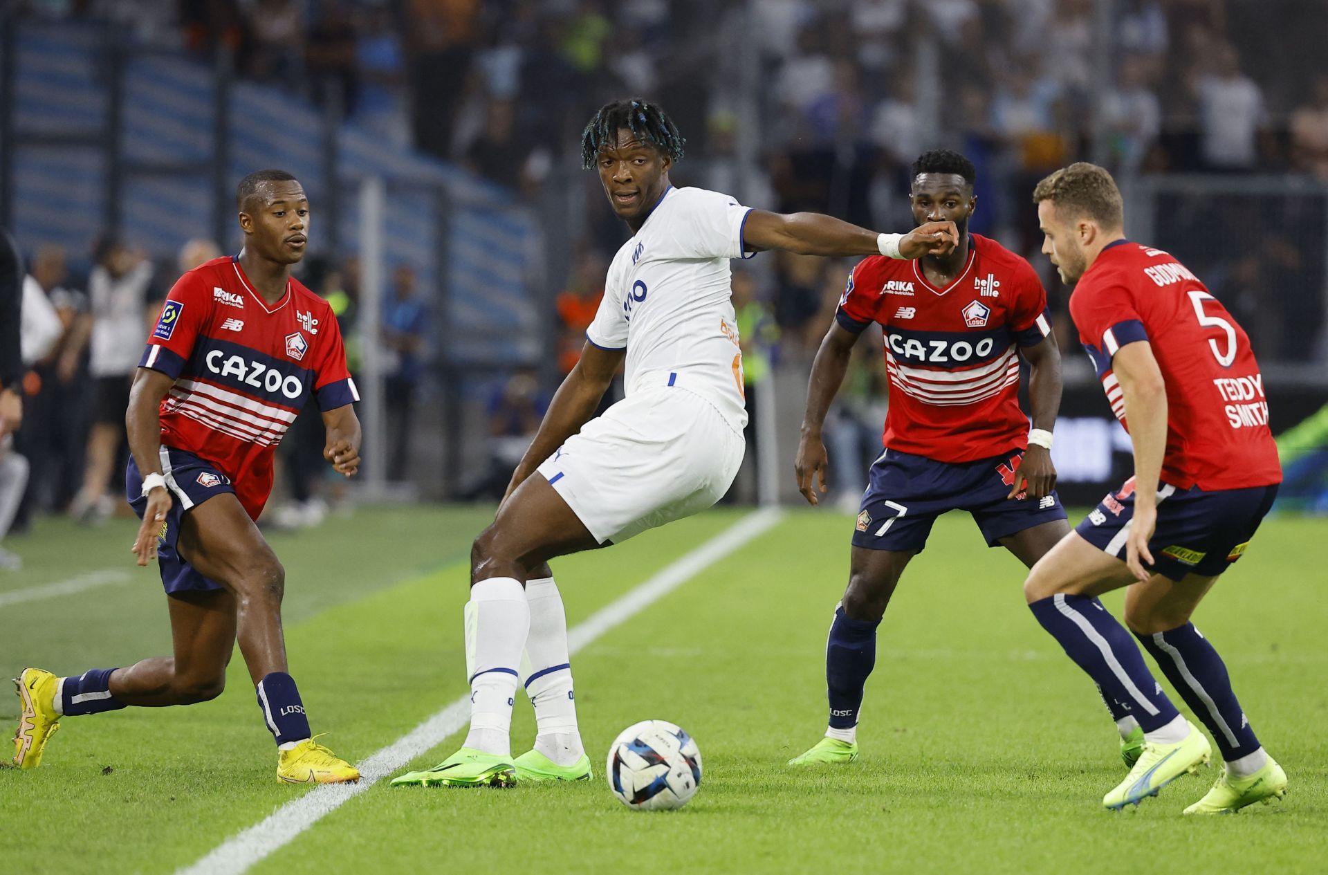 Marseille and Lille will meet in the Ligue 1 on Saturday