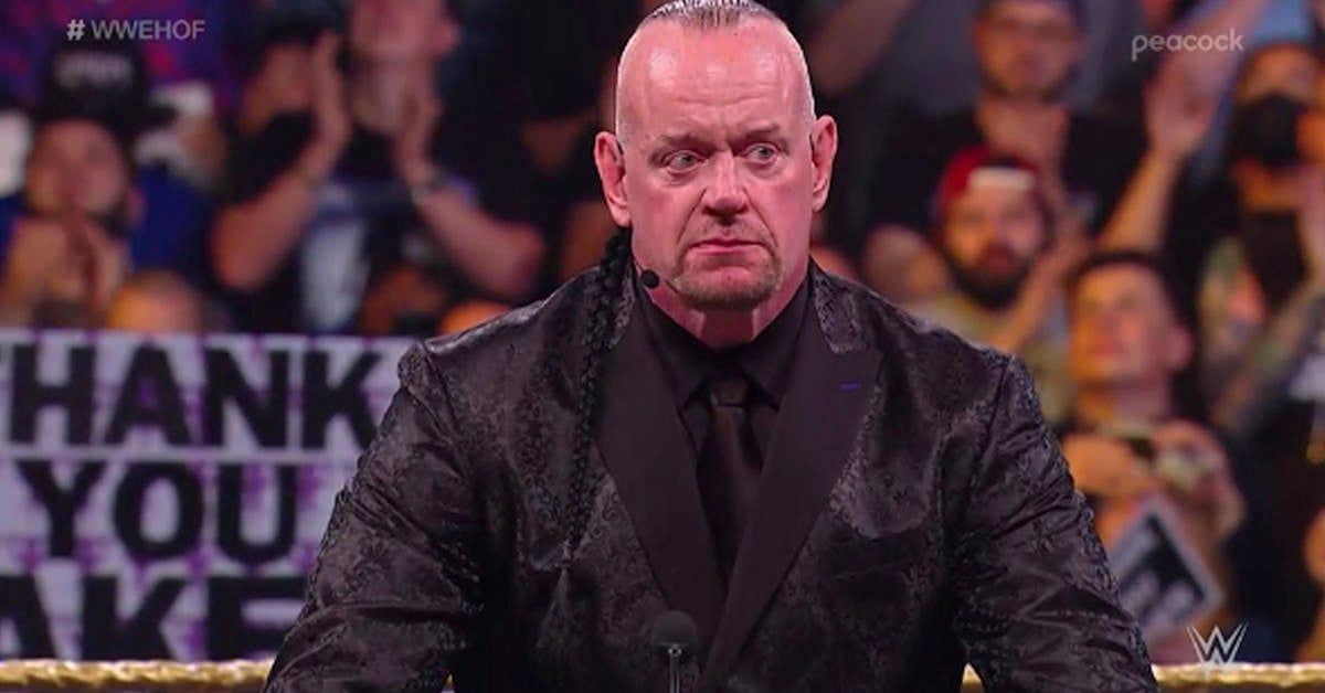 The Undertaker has sent a message to the fans