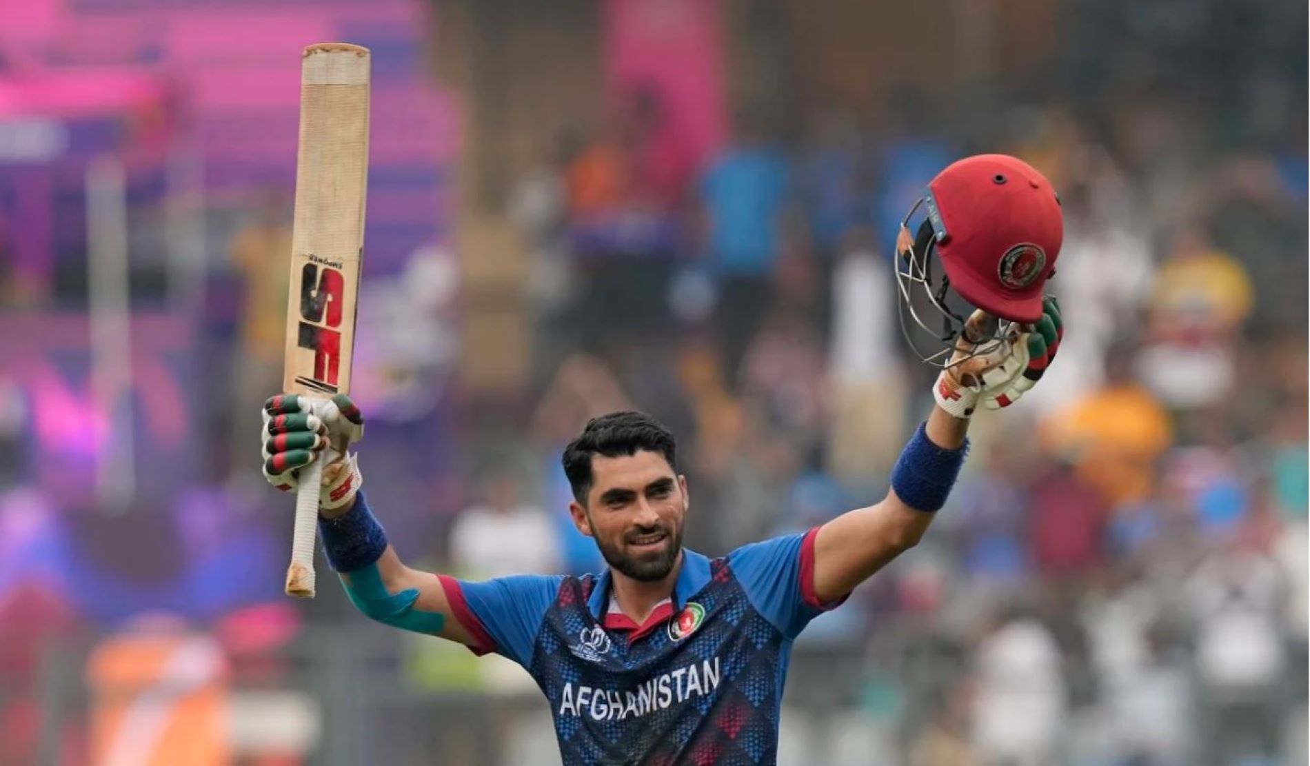 Ibrahim Zadran&#039;s unbeaten century has given Afghanistan a chance of upsetting Australia.