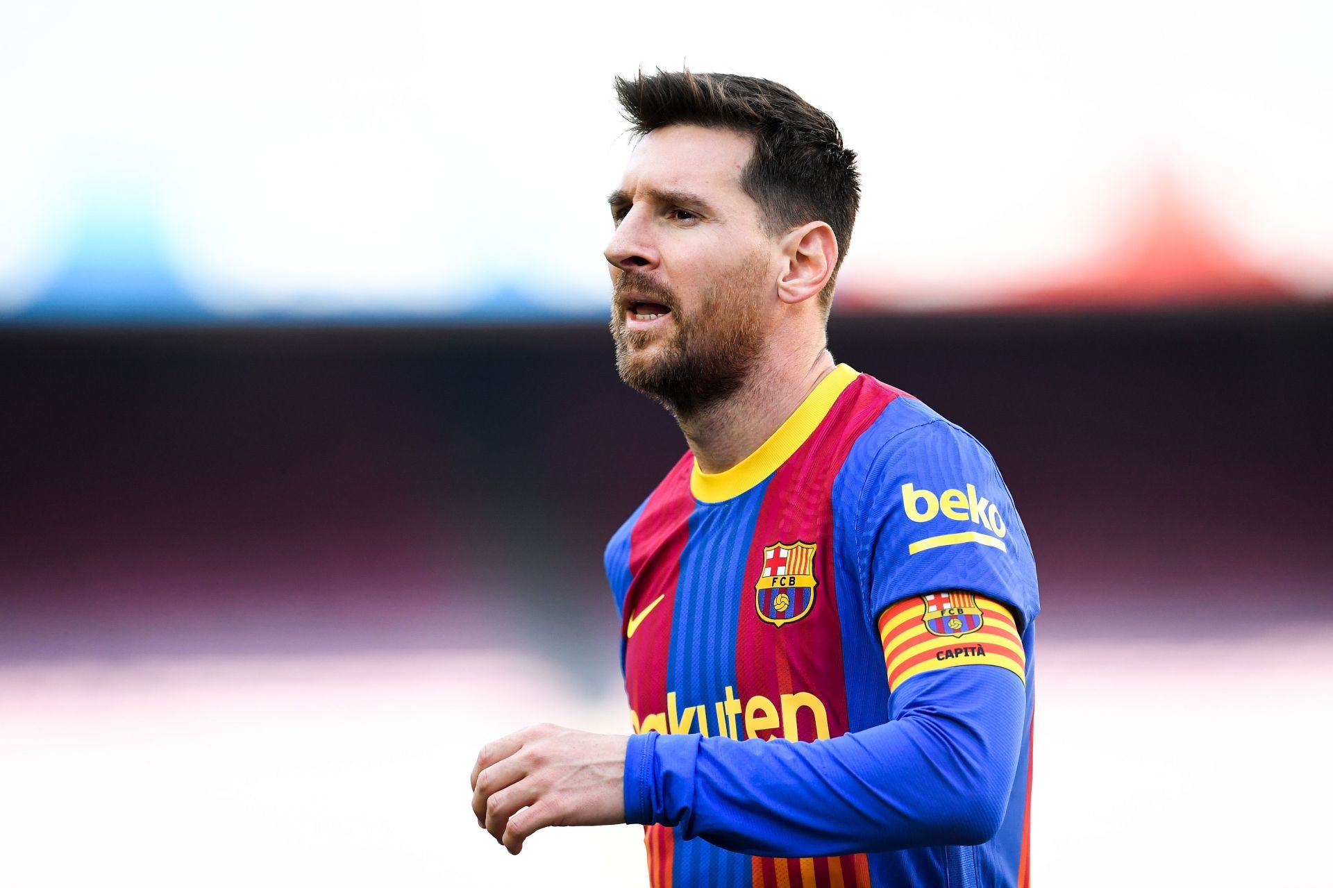 Lionel Messi for Barcelona (via Getty Images)