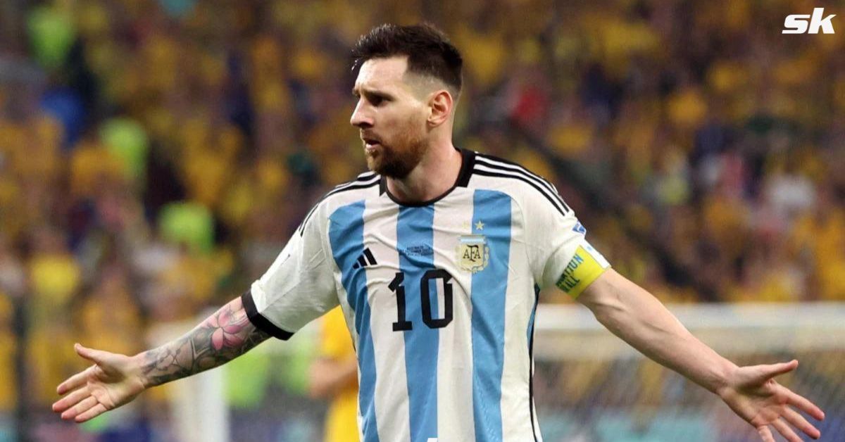 Lionel Messi updates fans on the knock he suffered against Brazil.
