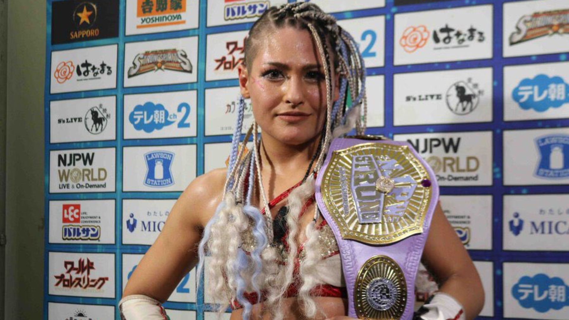 Giulia at NJPW. Image Credits: X