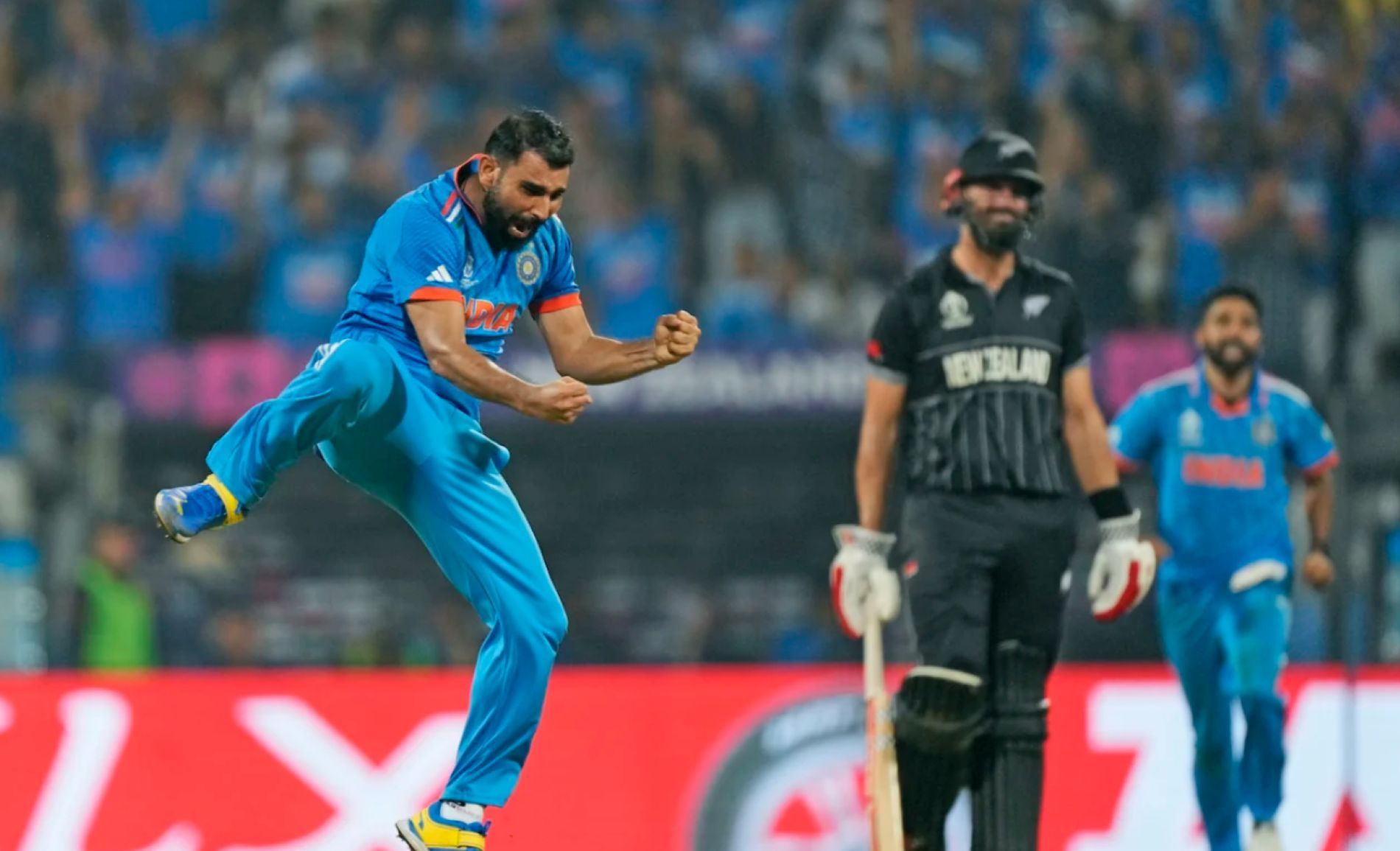 Shami continued his magical run in the World Cup