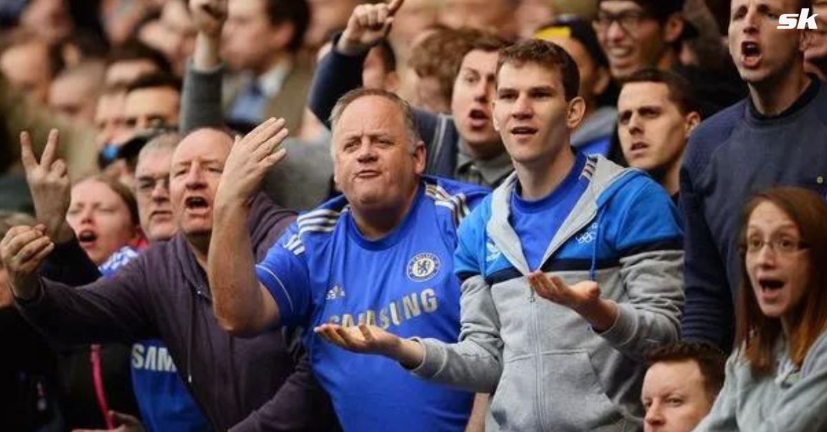 Chelsea fans (via Getty Images)