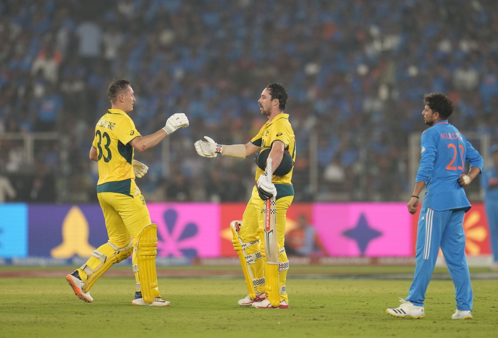 Marnus Labuschagne (left) and Travis Head (Pic: AP)