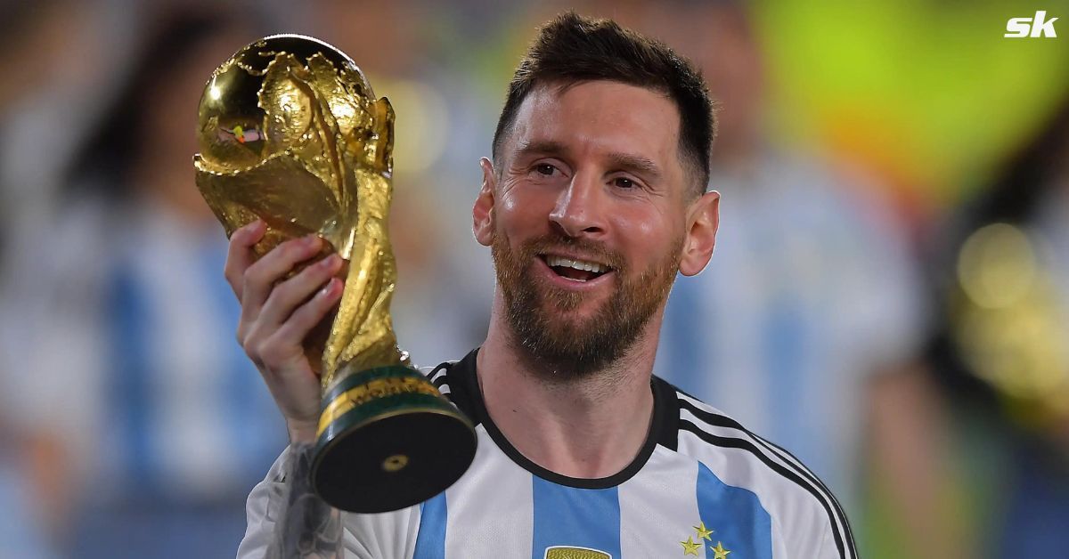 Argentine playmaker Lionel Messi 