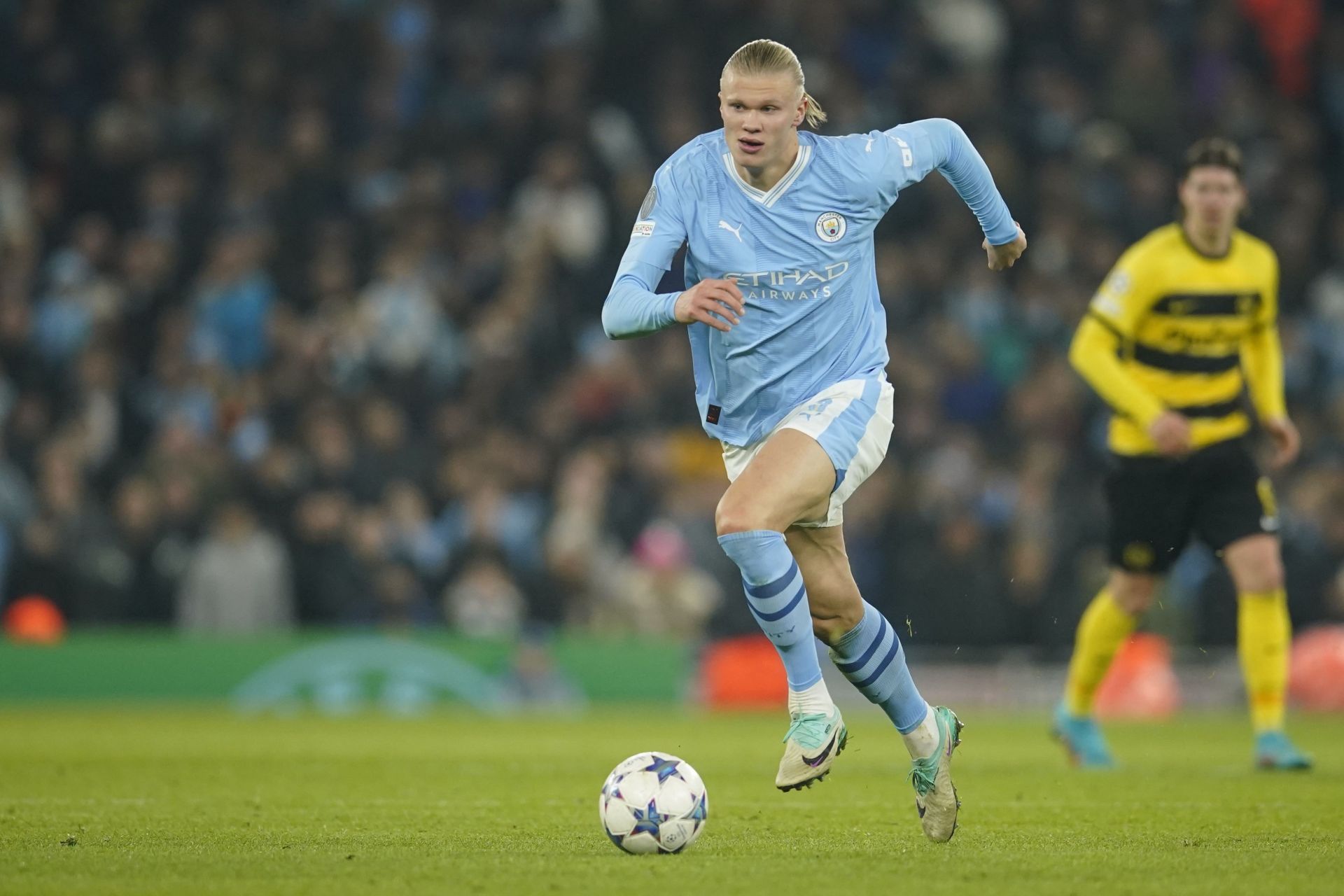 Erling Haaland has admirers at the Santiago Bernabeu.