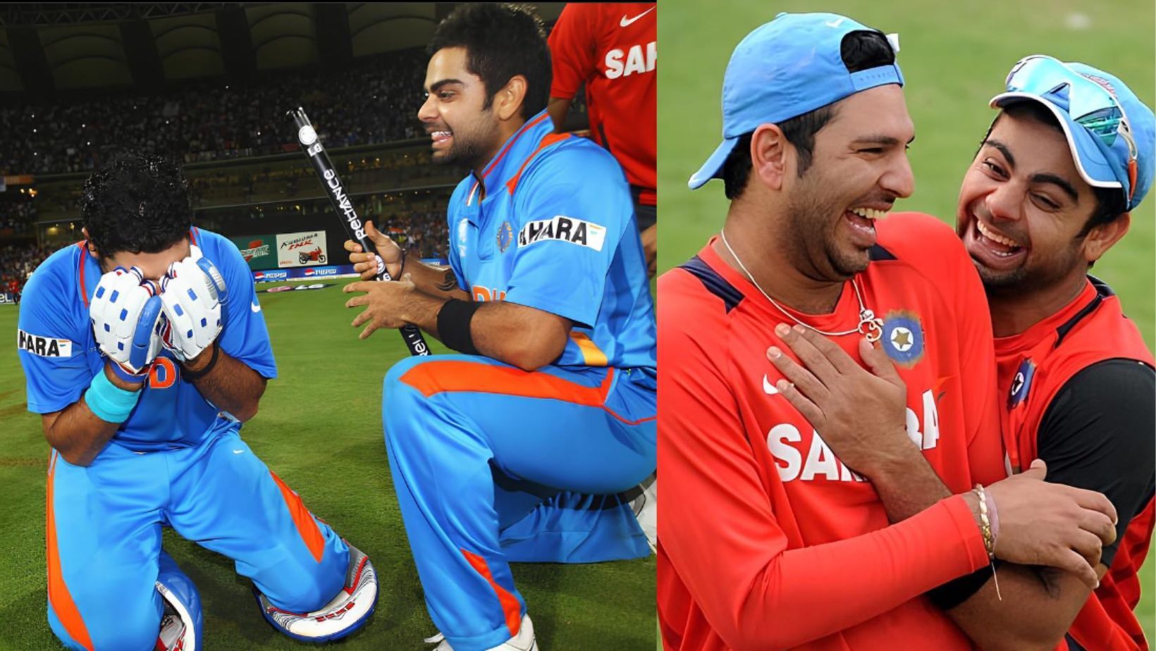 Yuvraj Singh and Virat Kohli