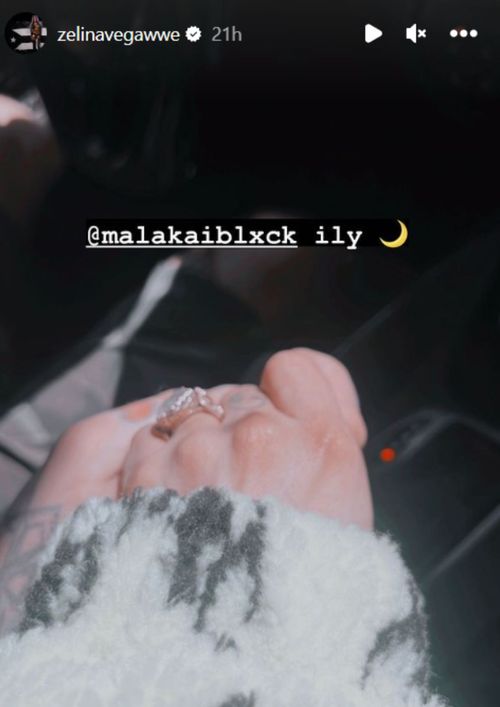 Zelina Vega's wedding ring