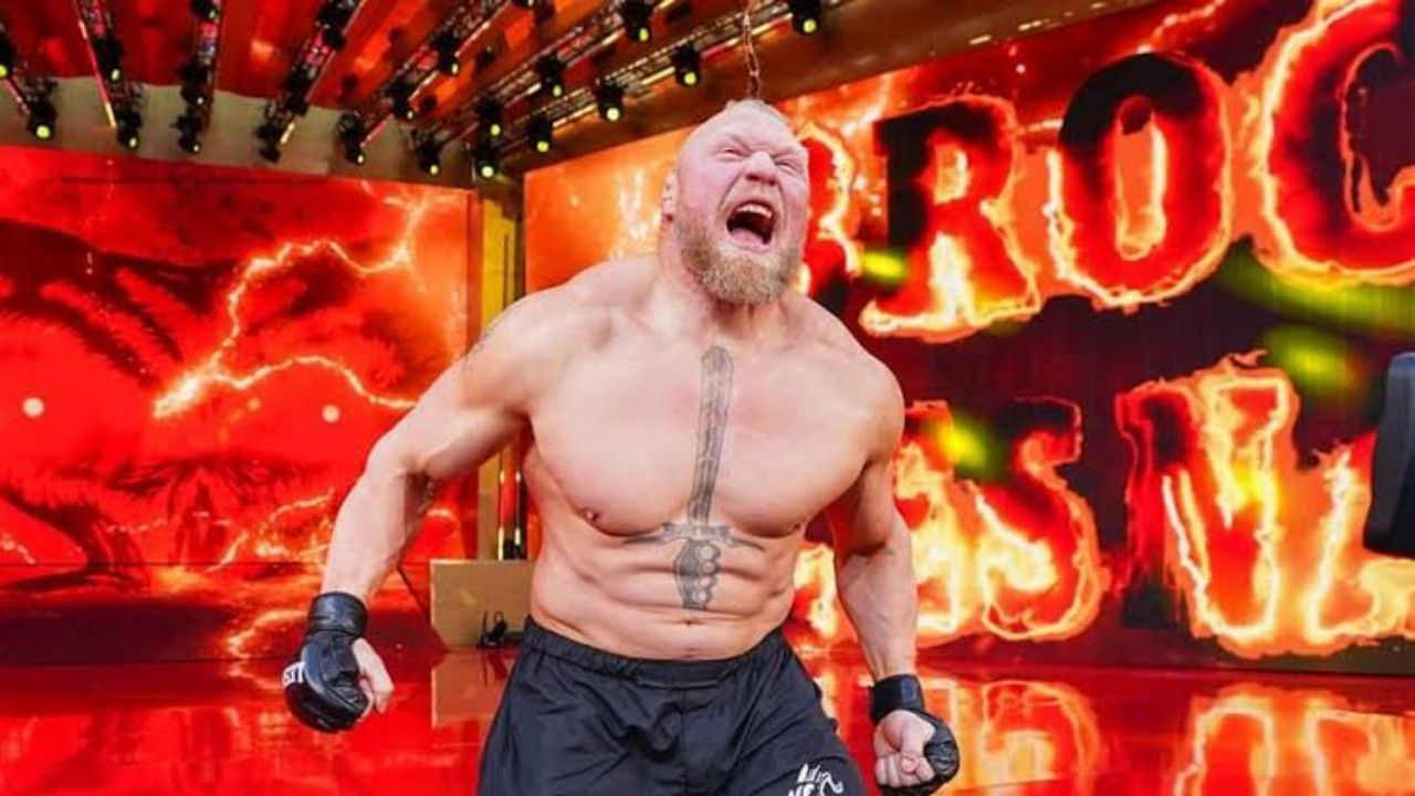 पूर्व WWE और यूनिवर्सल चैंपियन ब्रॉक लैसनर  