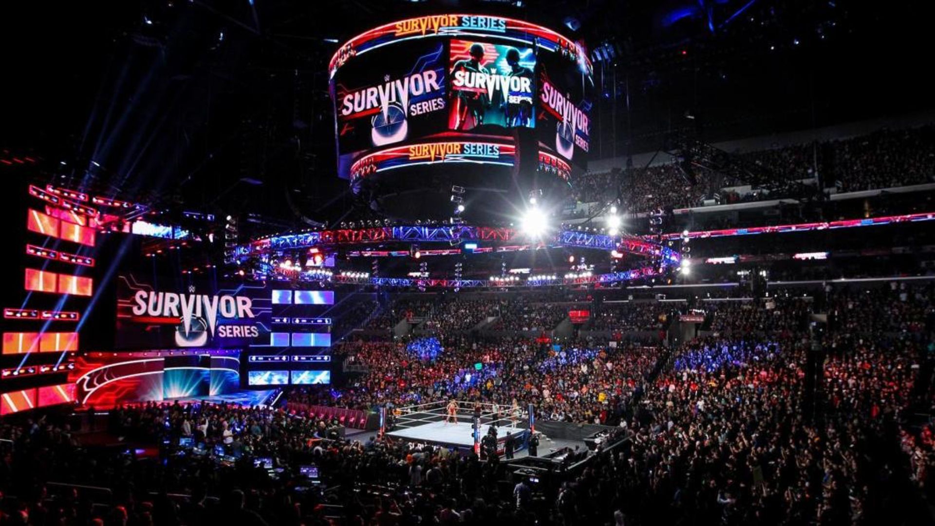 Survivor Series arena. Image Credits: X