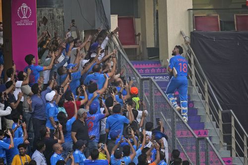 The Wankhede crowd witnessed Virat Kohli making history in many ways