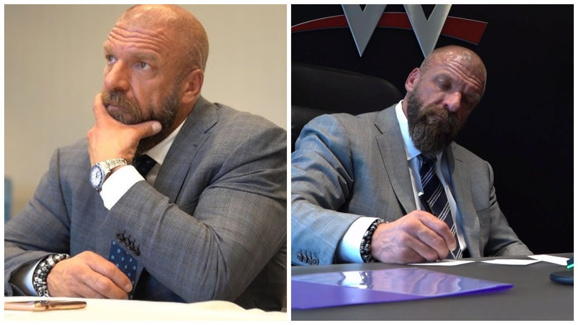 Triple H is the WWE Chief Content Officer.