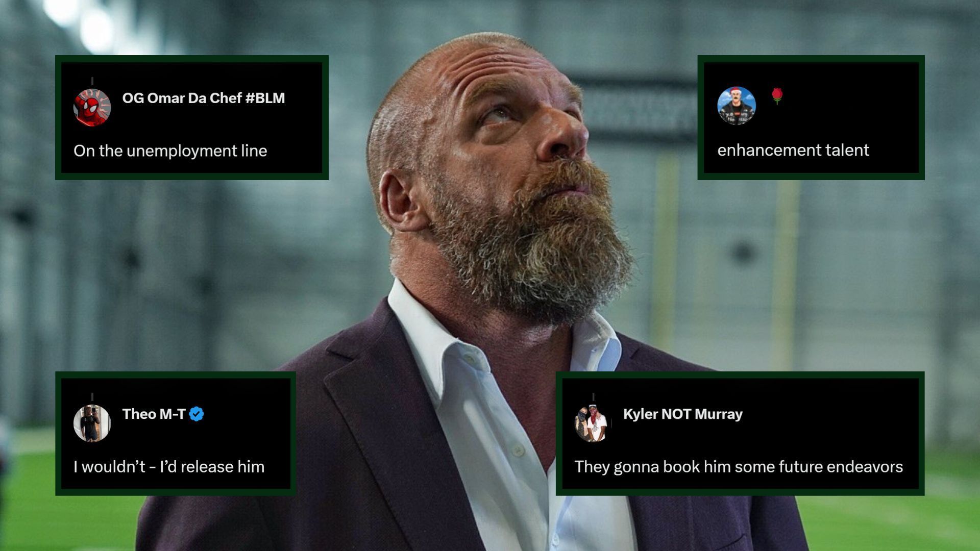 Triple H is the Chief Content Officer of WWE!