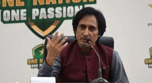 Former PCB chief and ex-Pakistan captain Ramiz Raja (Pic: PCB)