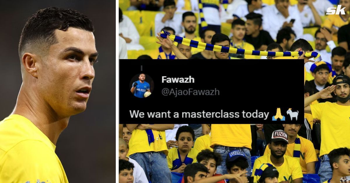 Cristiano Ronaldo captains Al-Nassr against Al-Taawoun