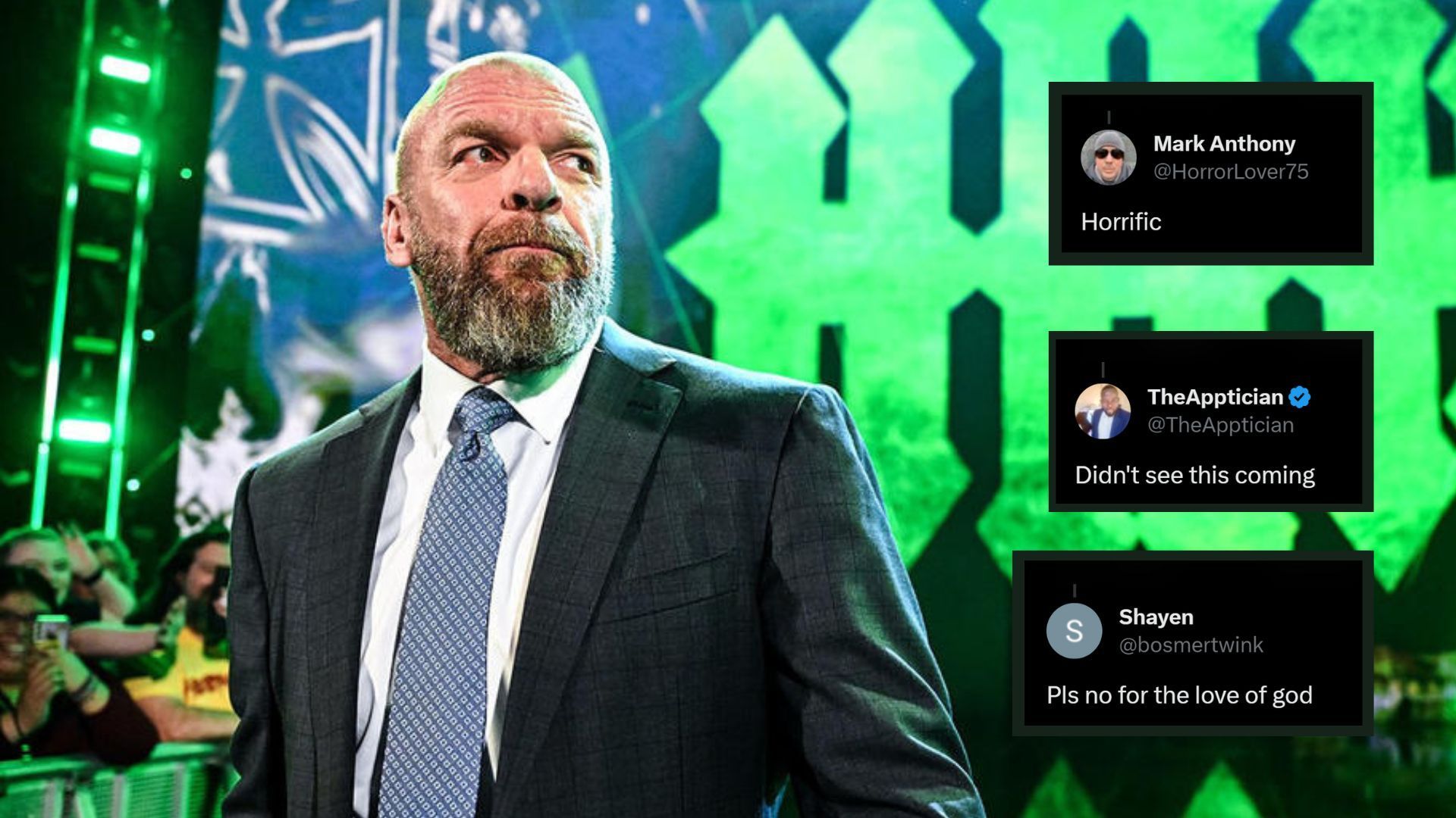 Triple H is the Chief Content Officer of WWE!