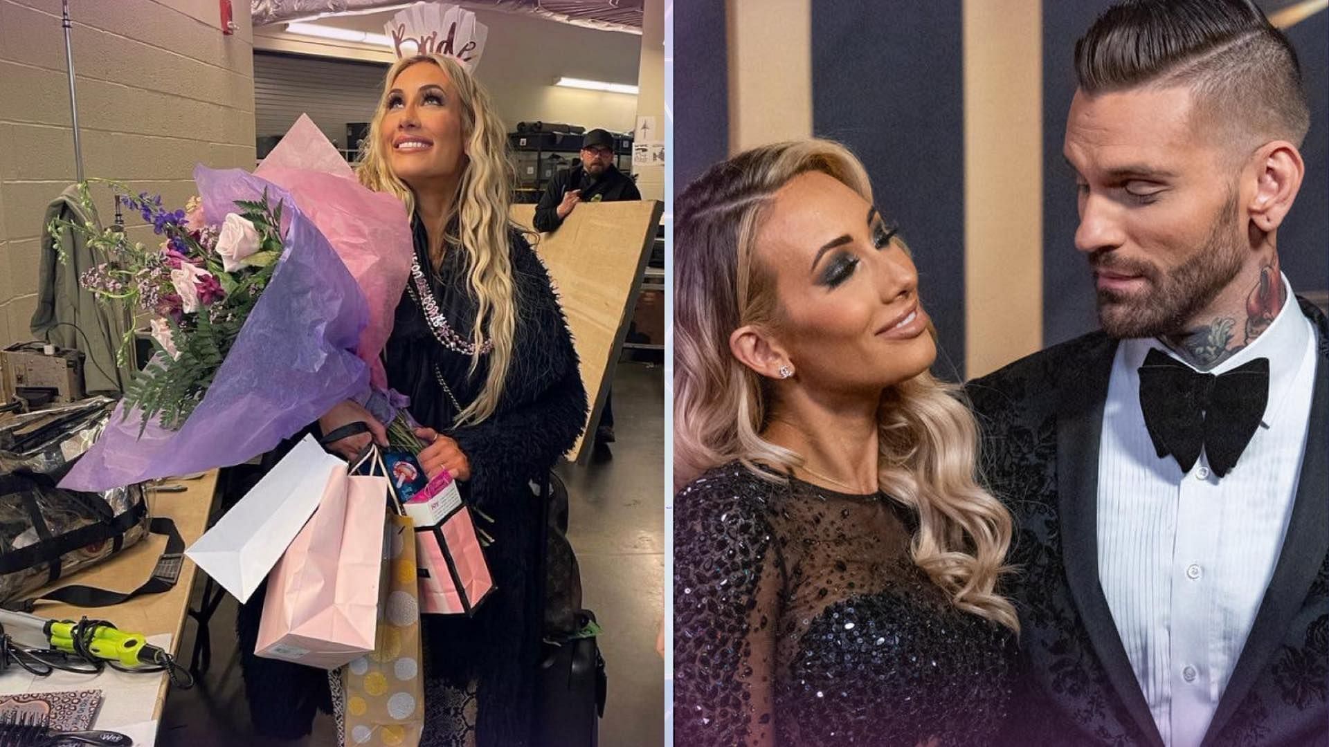 Carmella shares a heartfelt update.