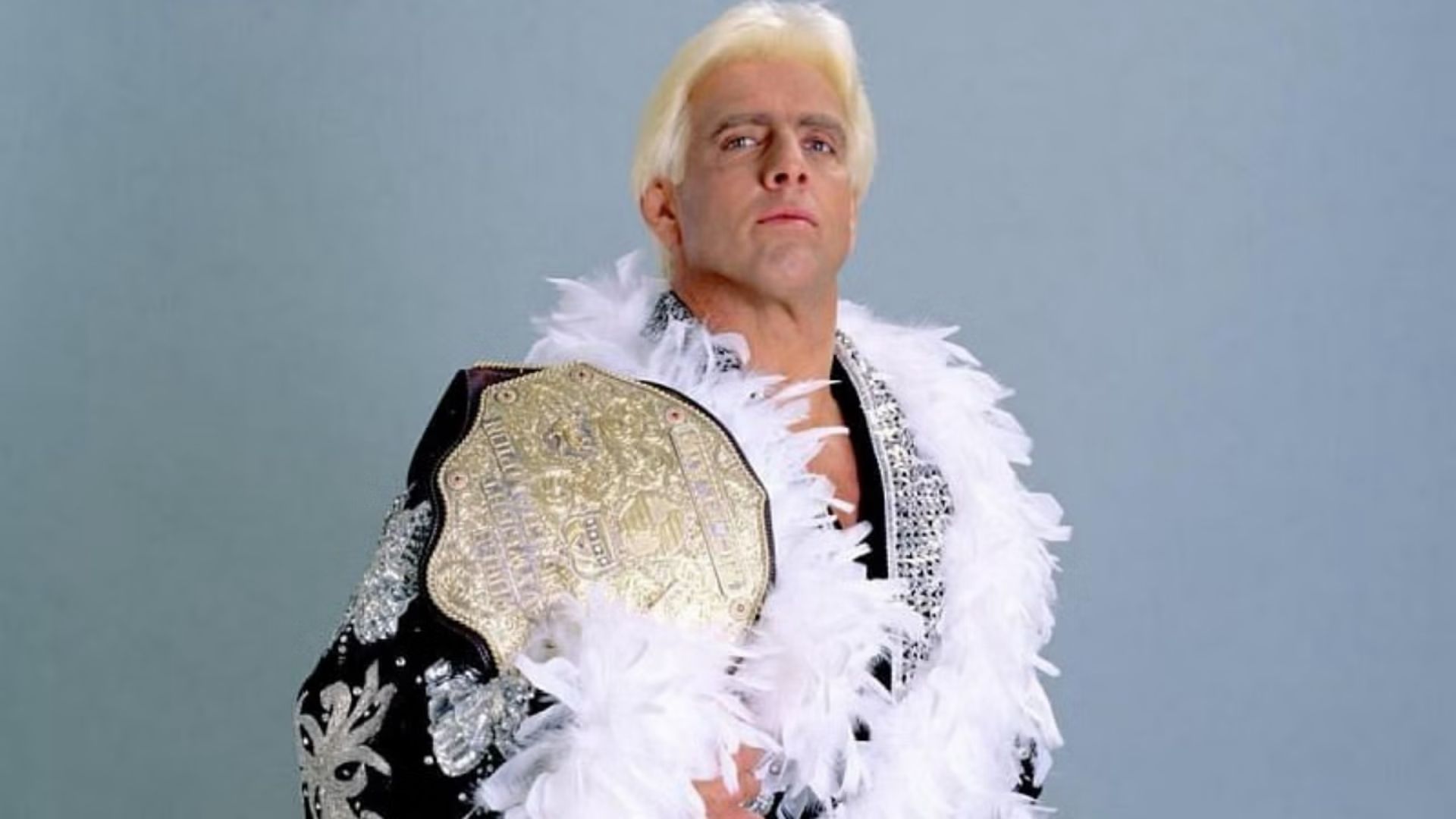 Ric Flair is a 16-time World Champion. Image Credits: X