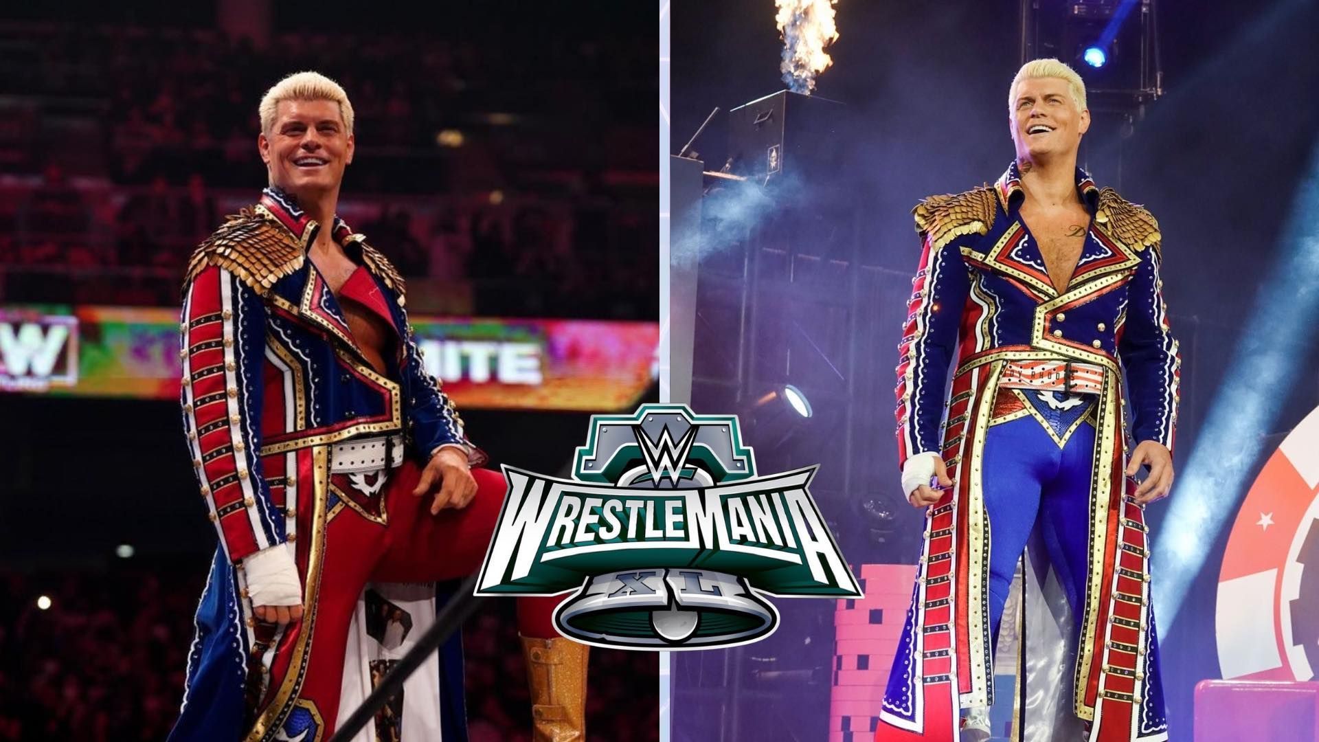 Cody Rhodes is rumored to main event WWE WrestleMania 40.