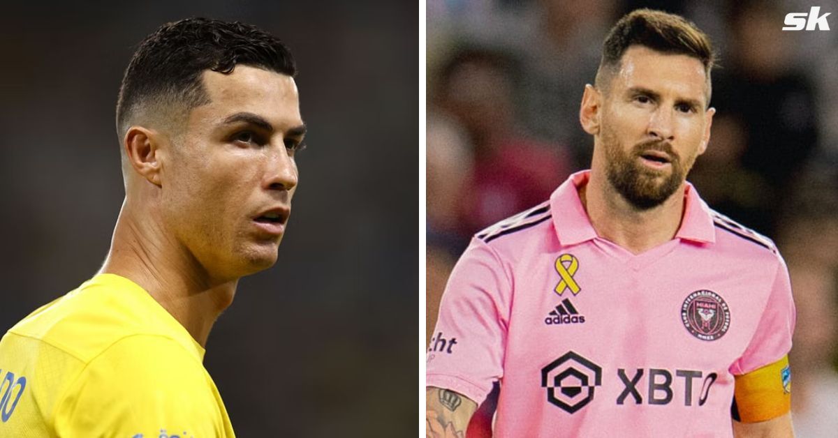 Lionel Messi and Cristiano Ronaldo 