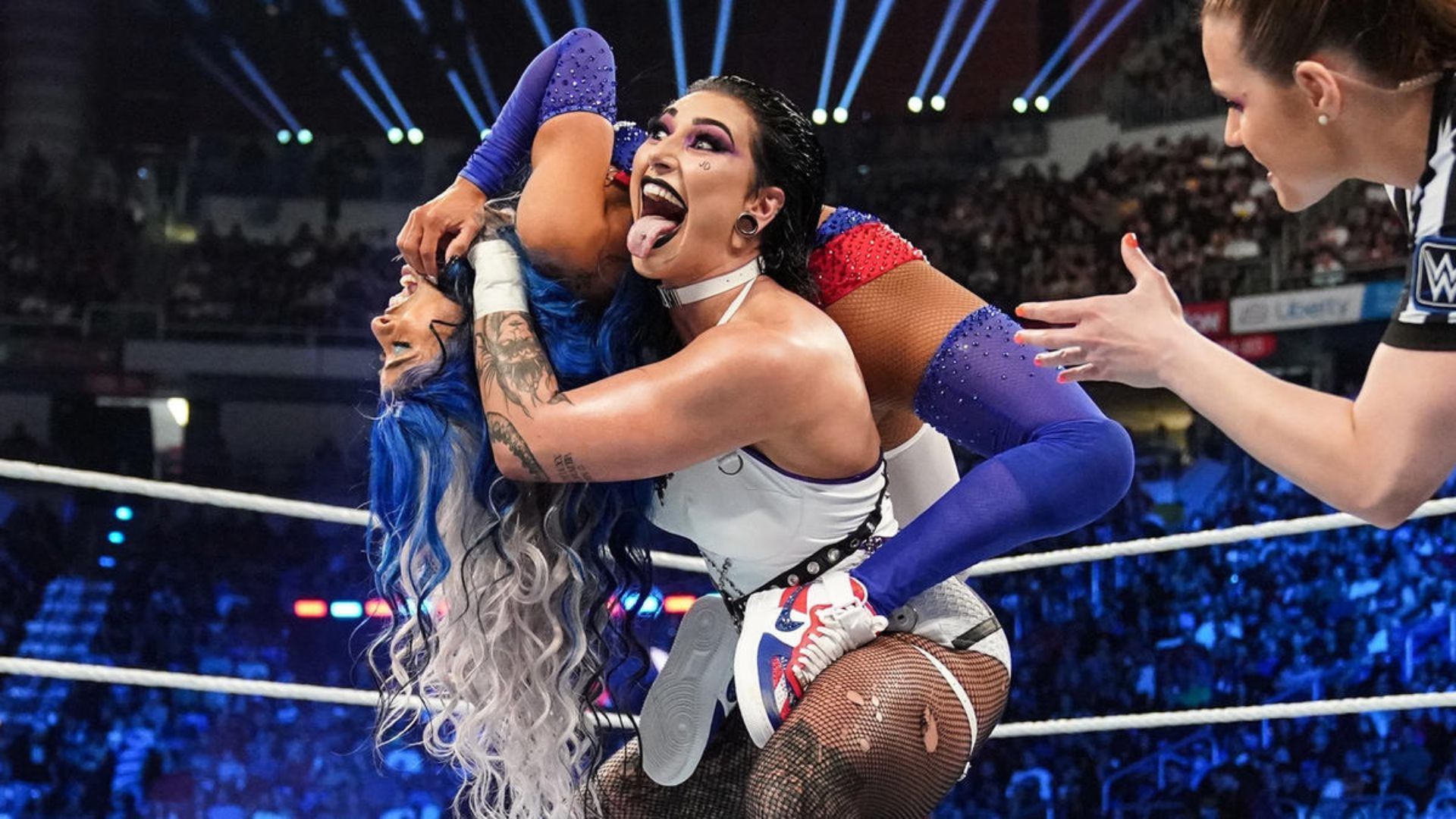 Zelina Vega failed to defeat Rhea at WWE Backlash