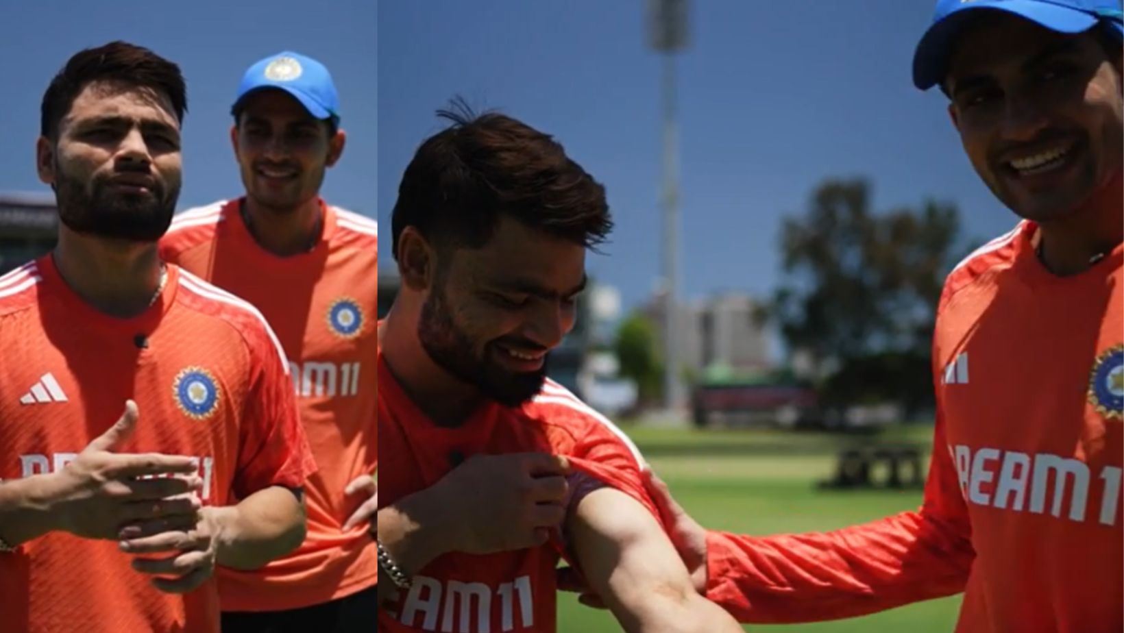 Snippets from Rinku Singh and Shubman Gill