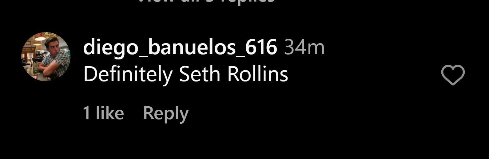 Seth Rollins has earned some respect.