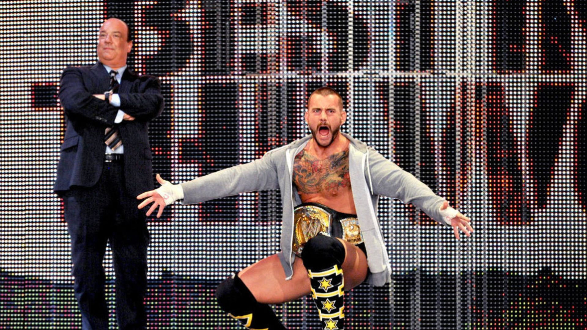 Paul Heyman and CM Punk. Image Credits: X