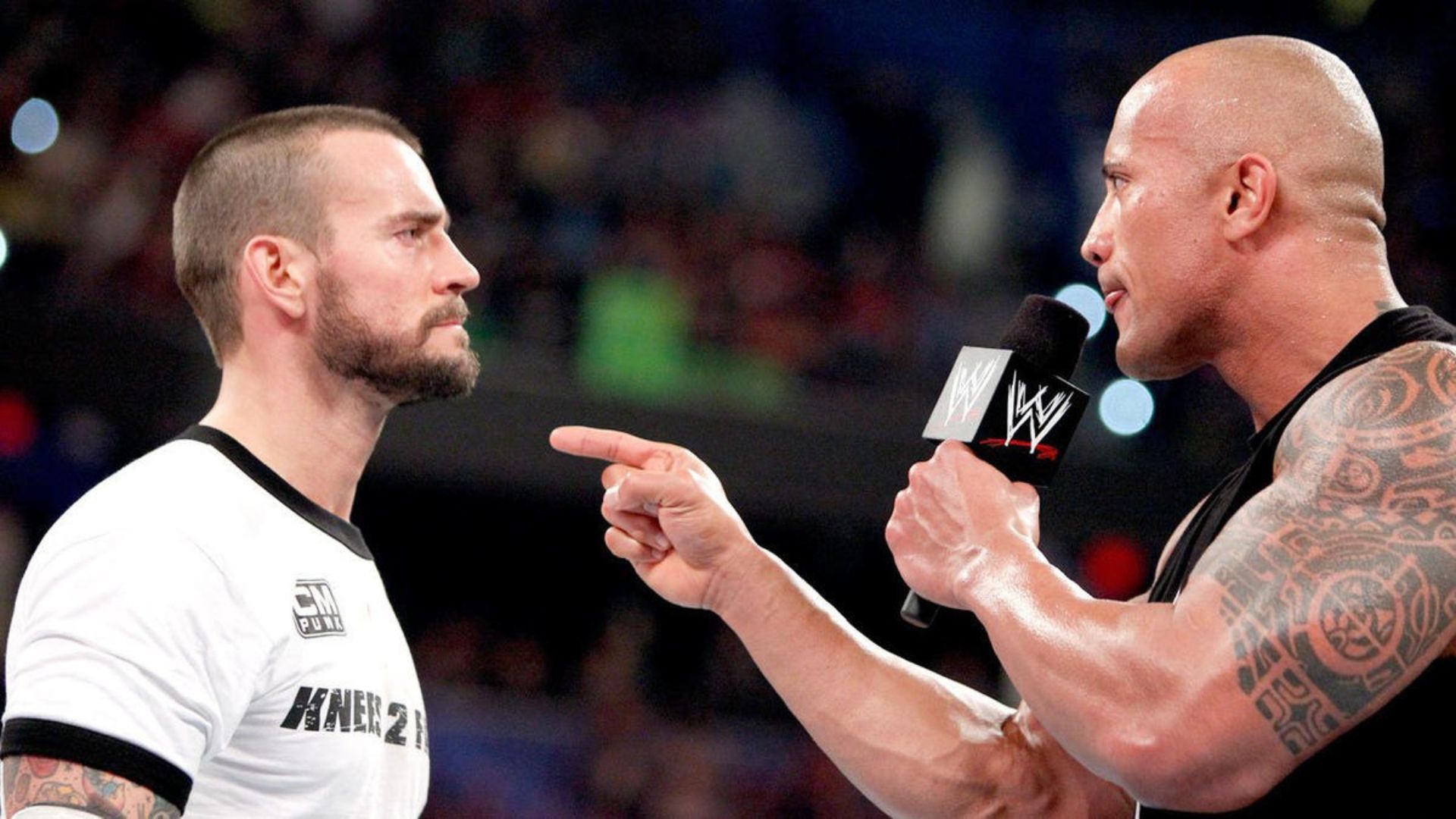 The Rock and Punk had an incredible feud in 2013