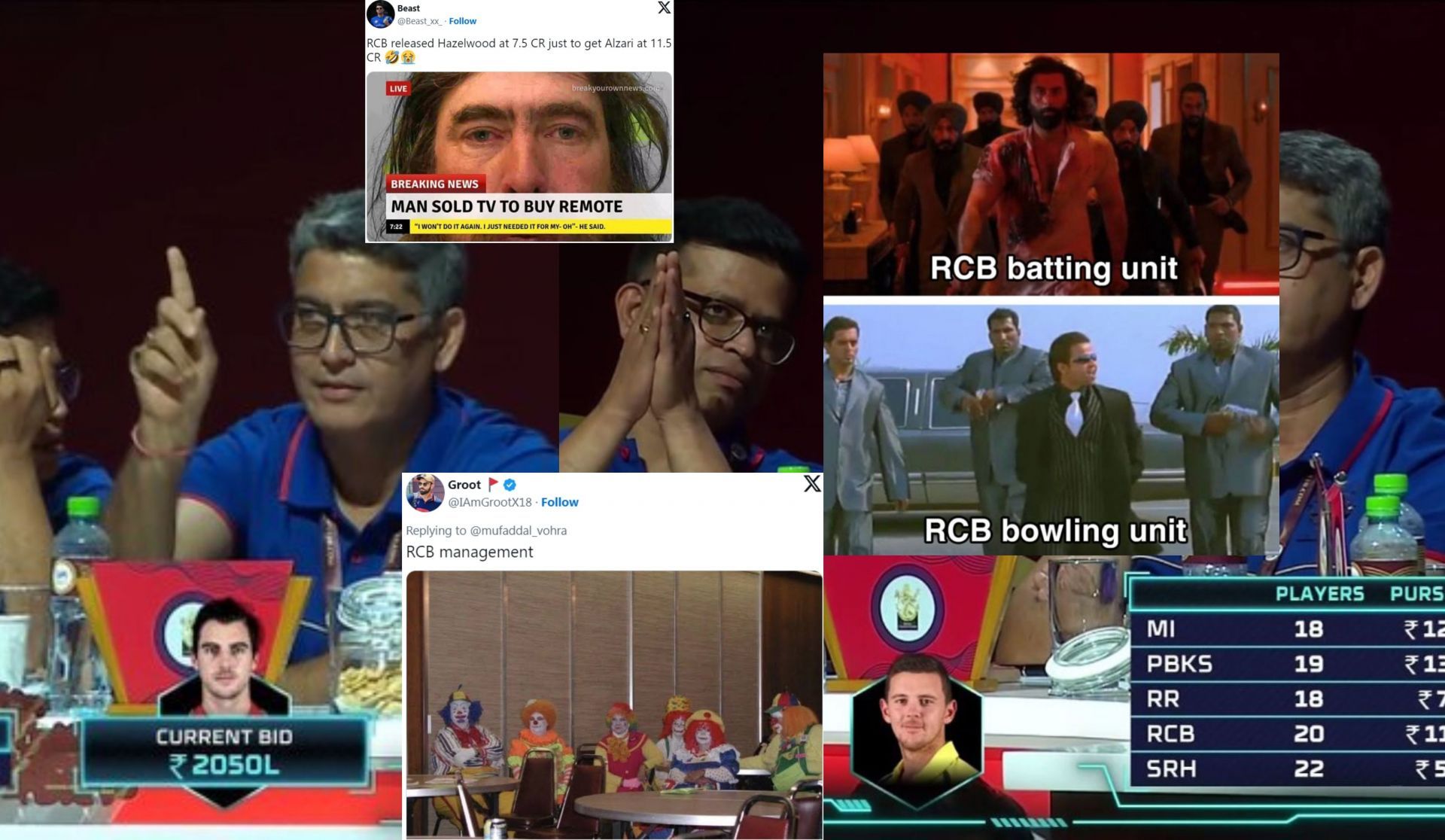 Fans react after witnessing RCB