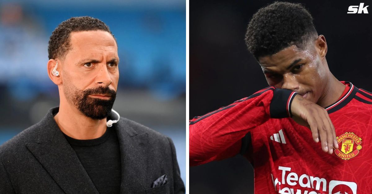 Rio Ferdinand and Marcus Rashford (via Getty Images)