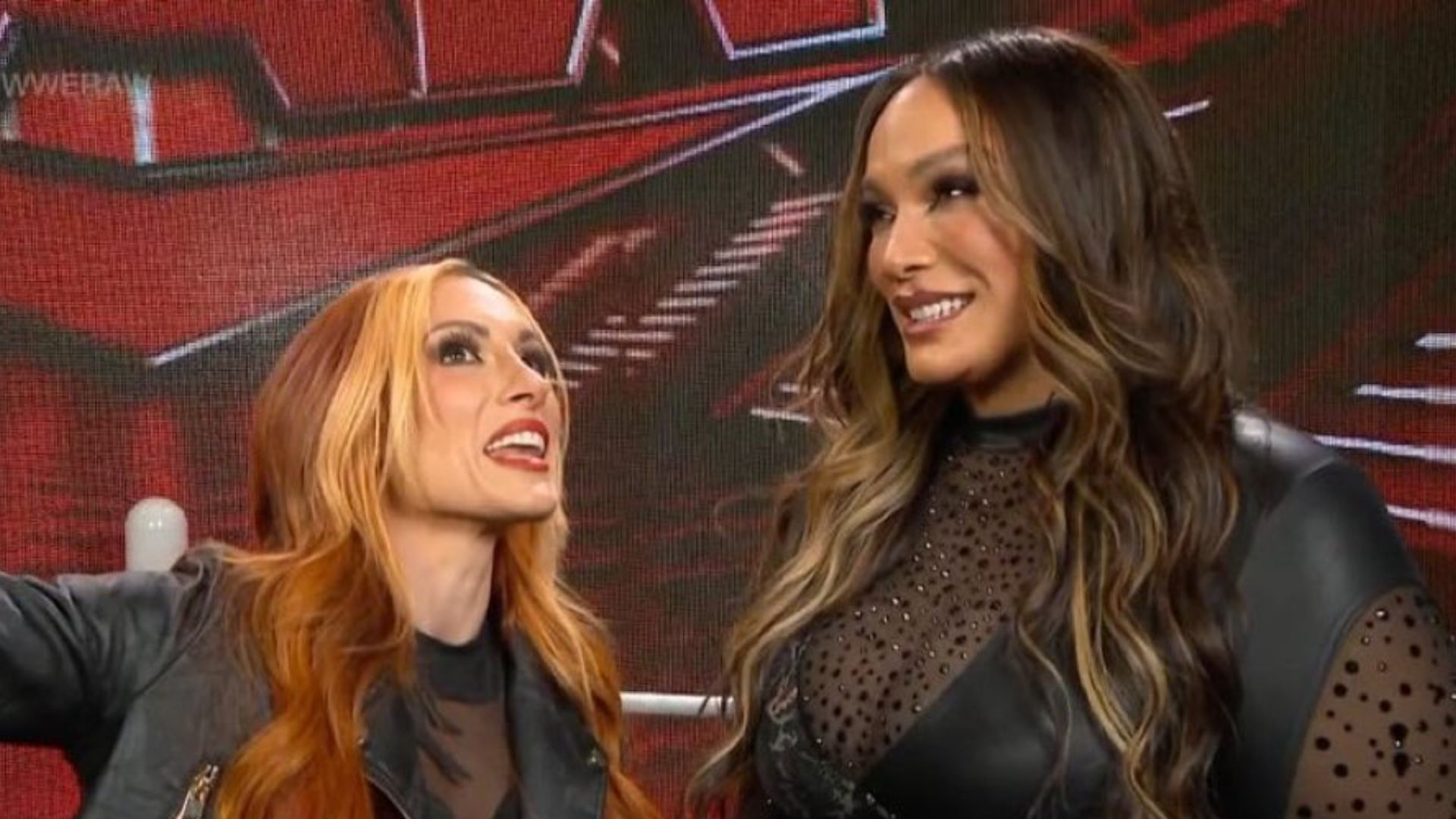 Becky Lynch and Nia Jax. Image Credits: X