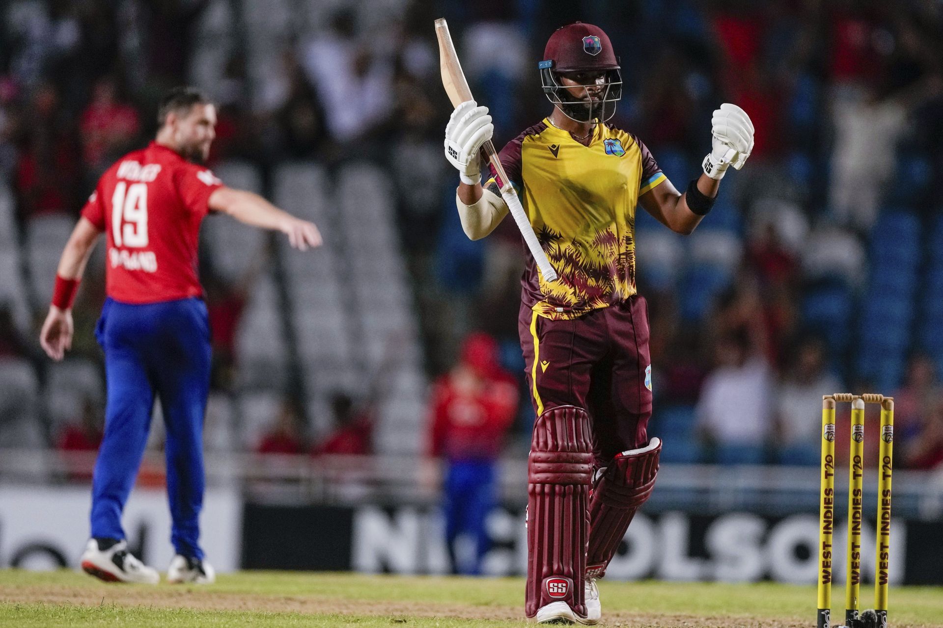 Shai Hope during West Indies vs England [Getty Images]