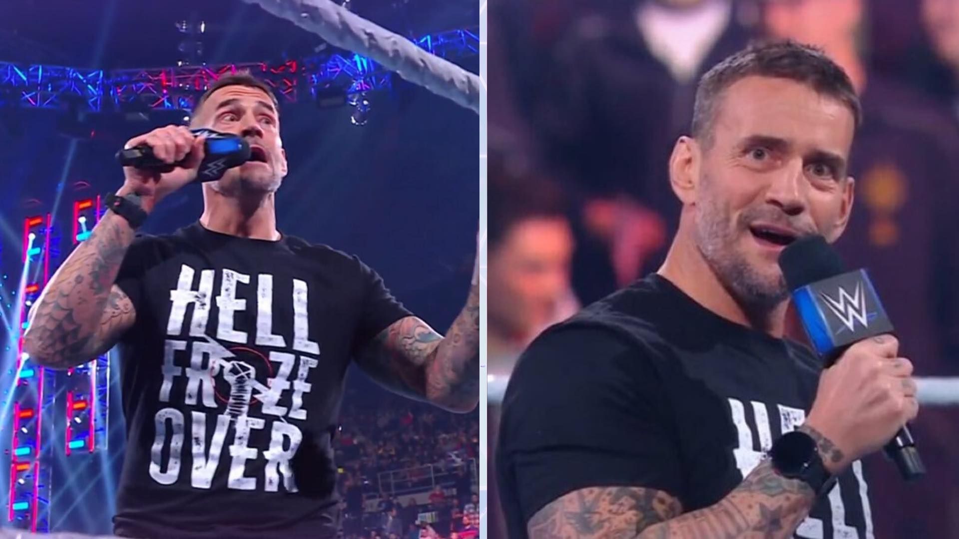 CM Punk cut his first promo on SmackDown in nearly a decade.