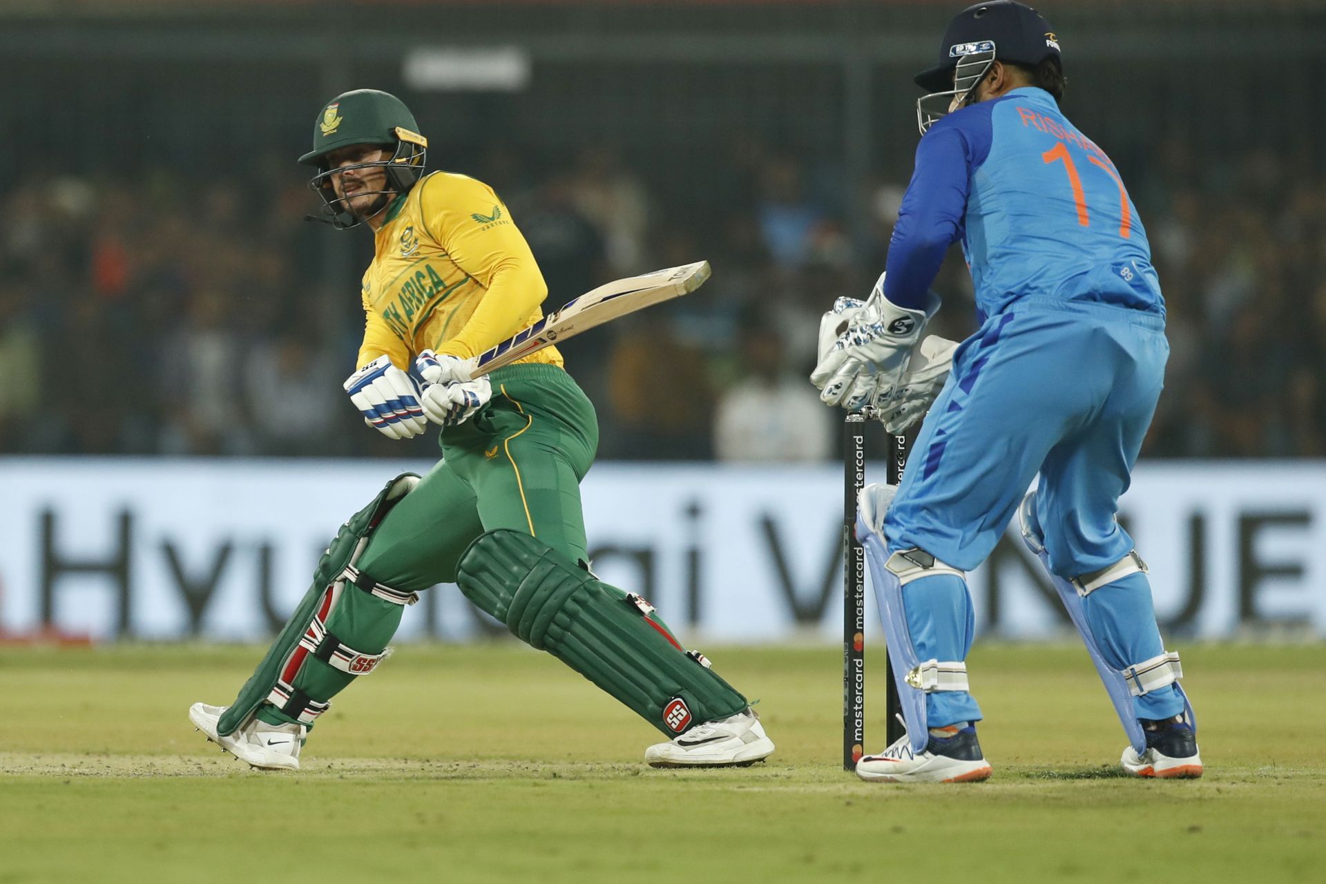 Quinton de Kock likes playing against India. (Pic: Getty Images)
