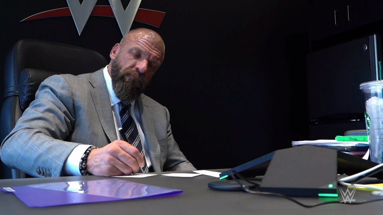 WWE Chief Content Officer Triple H books main roster storylines